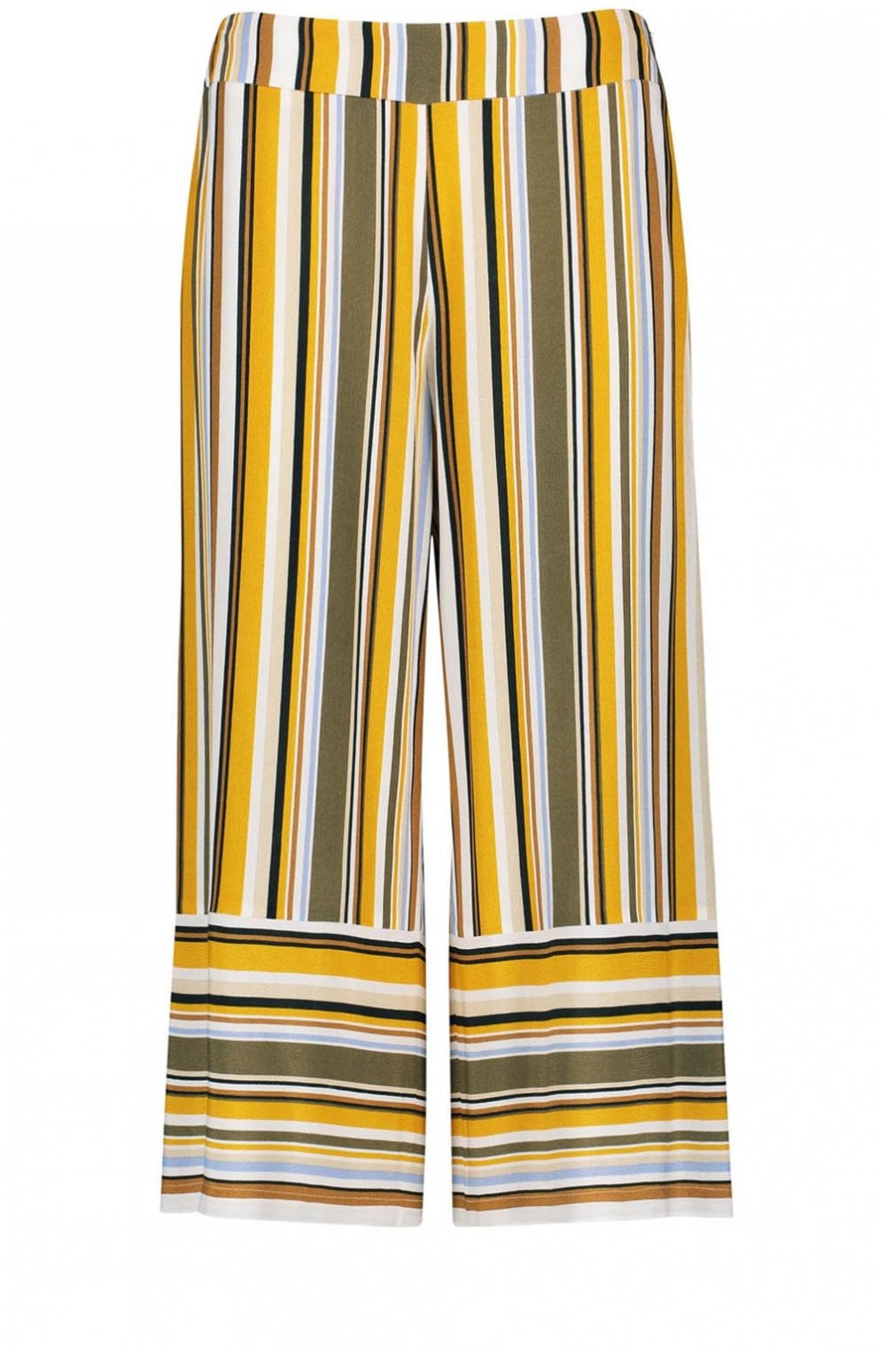 Wide Leg Striped Culottes