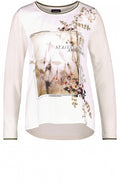 Winter White Front Design Top
