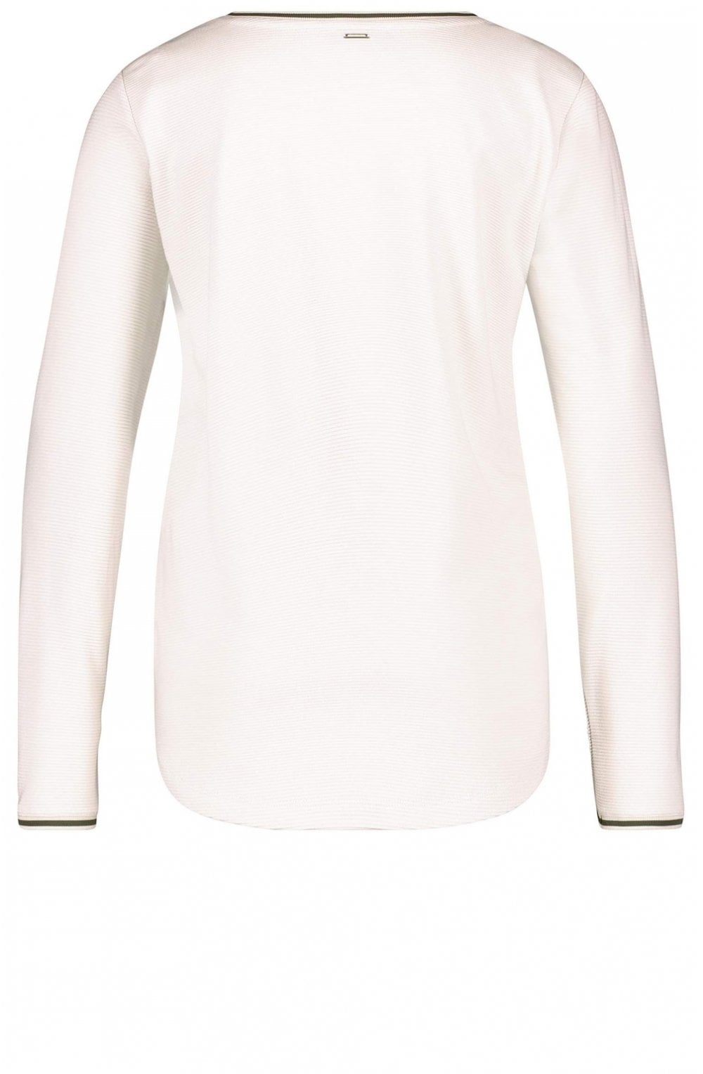 Winter White Front Design Top