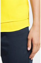 Yellow V Neck Blouse