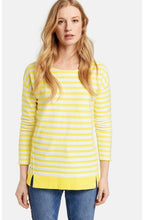 Yellow & White Striped Jumper