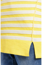 Yellow & White Striped Jumper