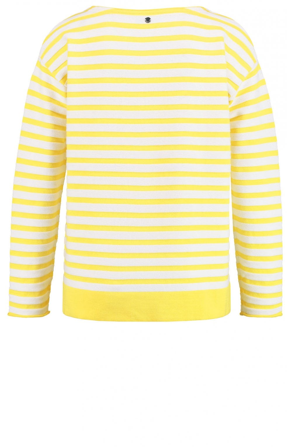 Yellow & White Striped Jumper
