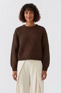 Chocolate Torte Chunky Angel Knit Jumper