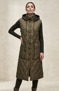 Thyme Long Quilted Waistcoat