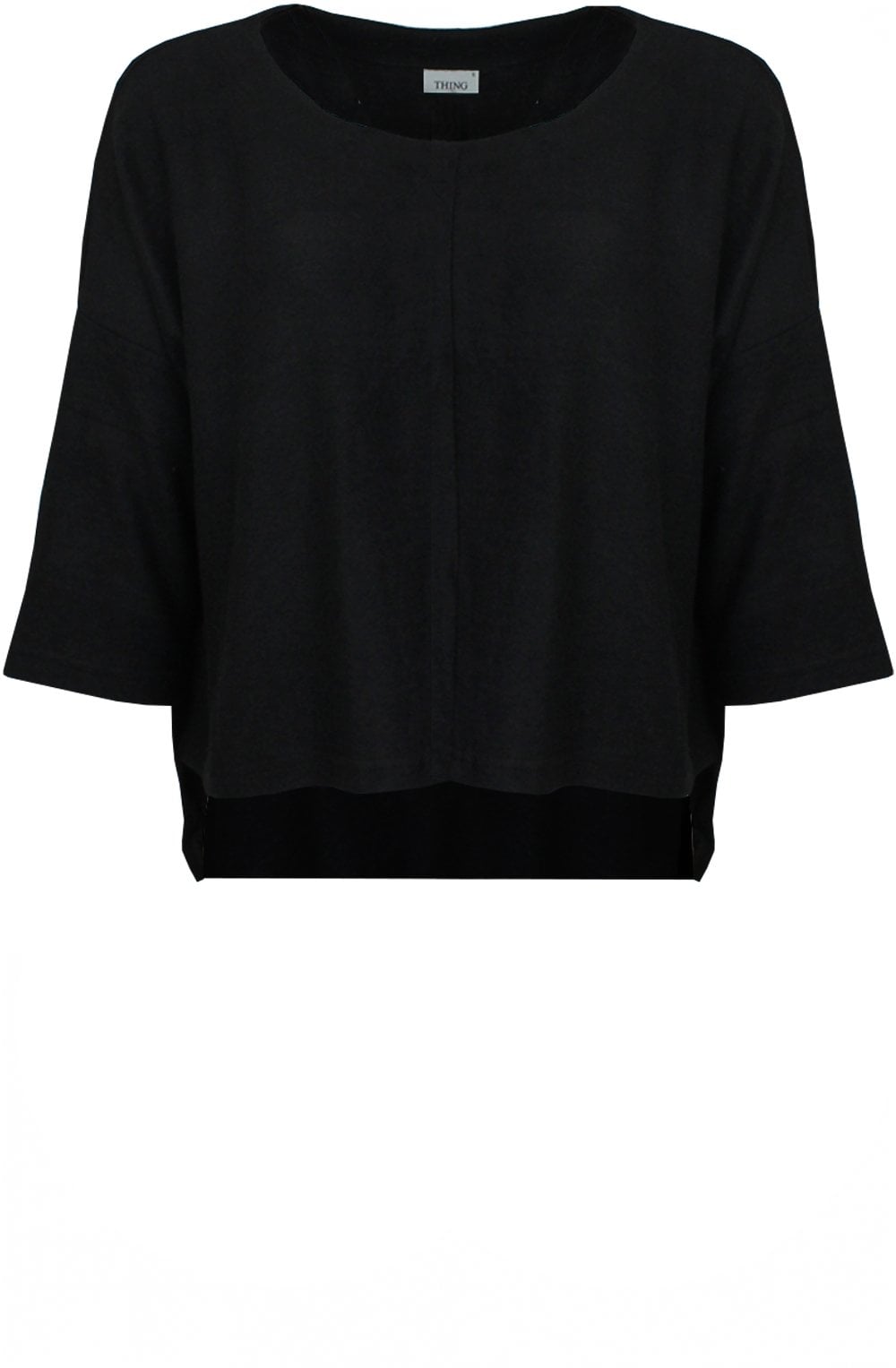 Black Super Soft Box Jumper