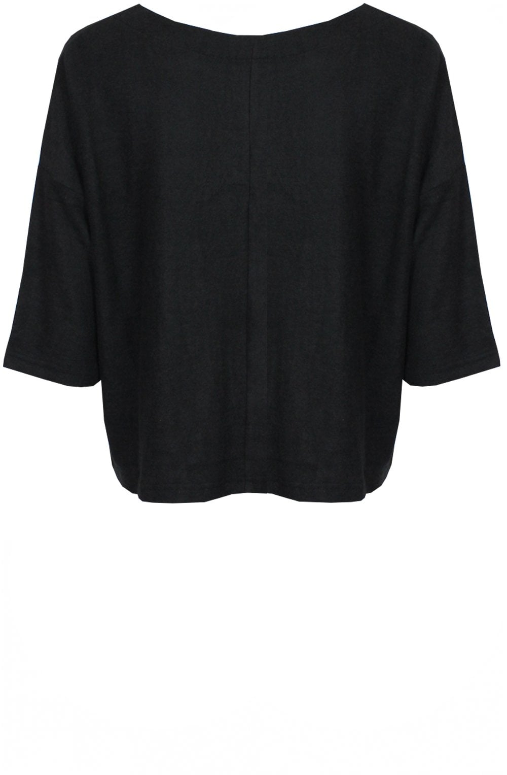 Black Super Soft Box Jumper