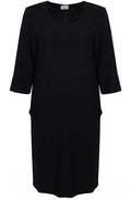 Black Super Soft Relaxed Dress