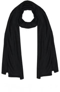 Black Super Soft Scarf