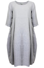 Grey Linen Dress