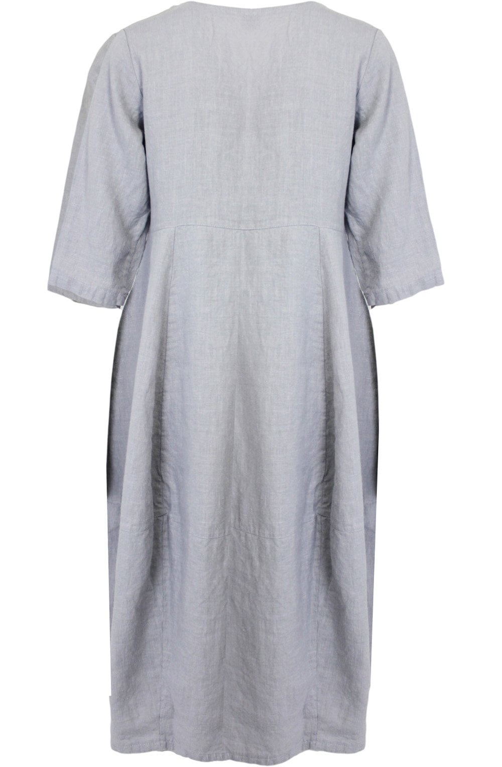 Grey Linen Dress