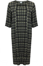 Herb Checked Tulip Dress
