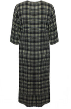 Herb Checked Tulip Dress
