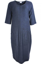 Indigo Soft Knit Dress