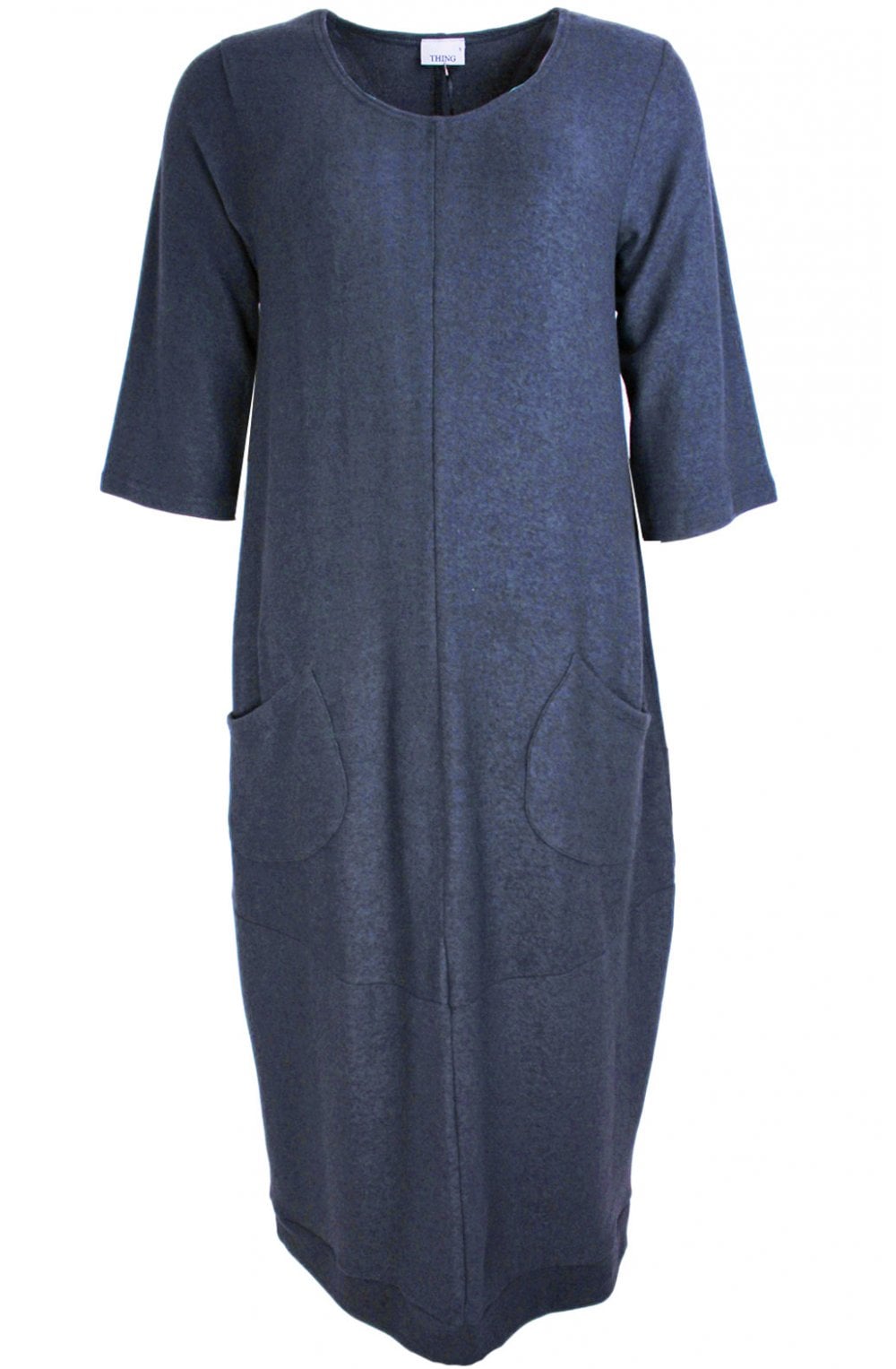 Indigo Soft Knit Dress