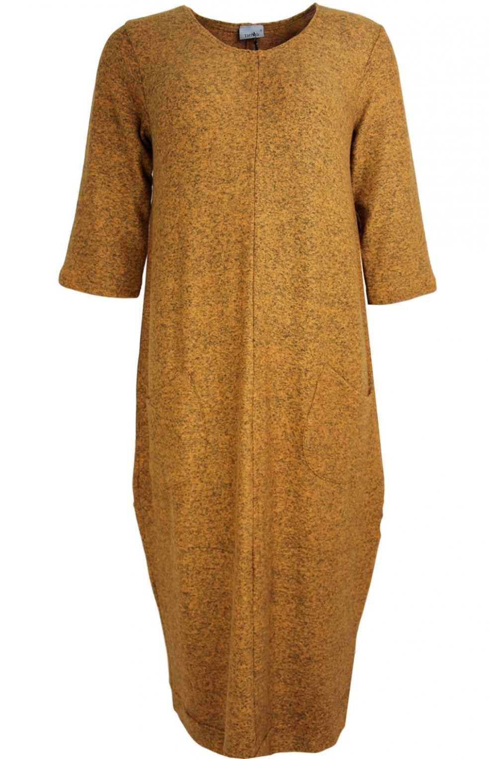 Mustard Soft Knit Dress
