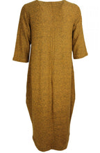 Mustard Soft Knit Dress