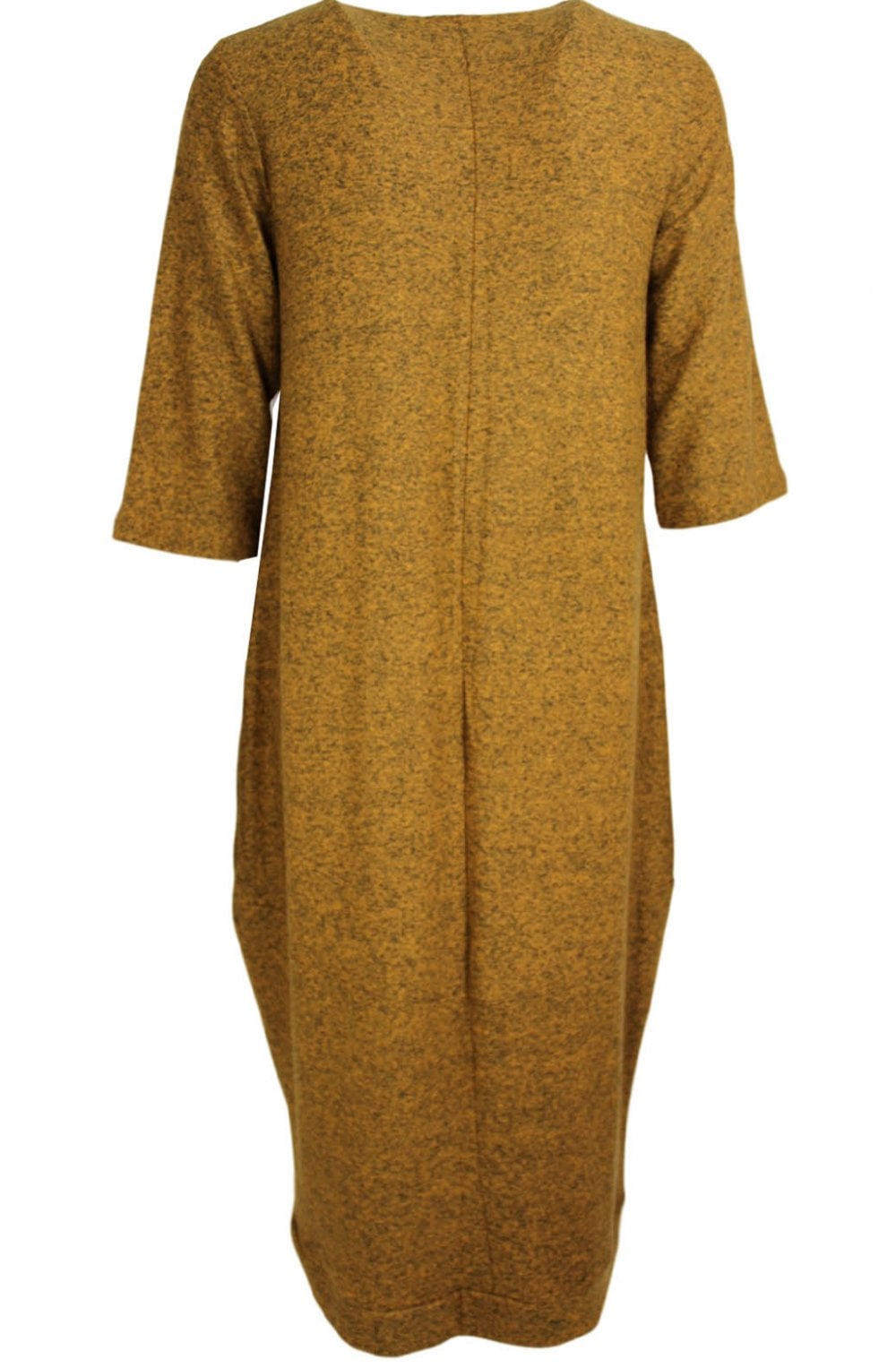 Mustard Soft Knit Dress