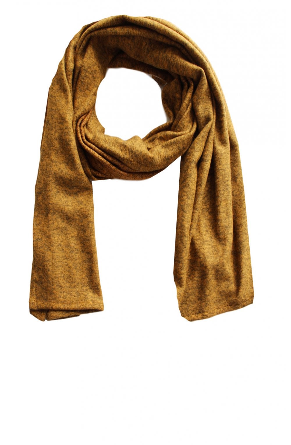 Mustard Soft Knit Scarf