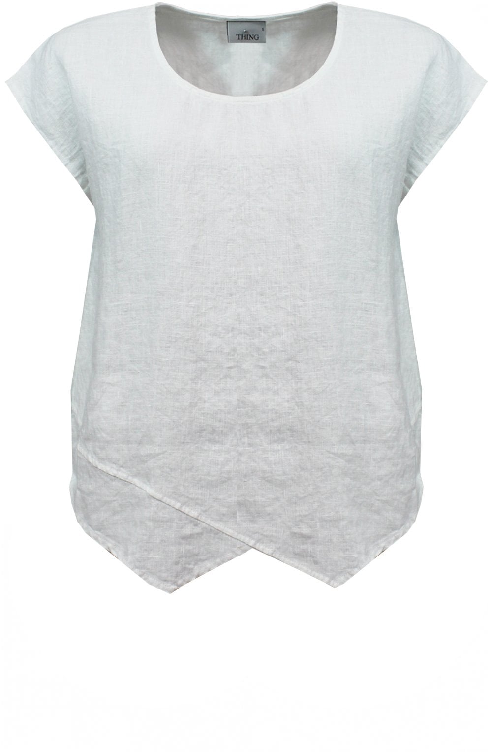 Off White Linen Top