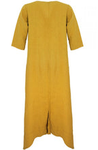 Saffron Linen Dress