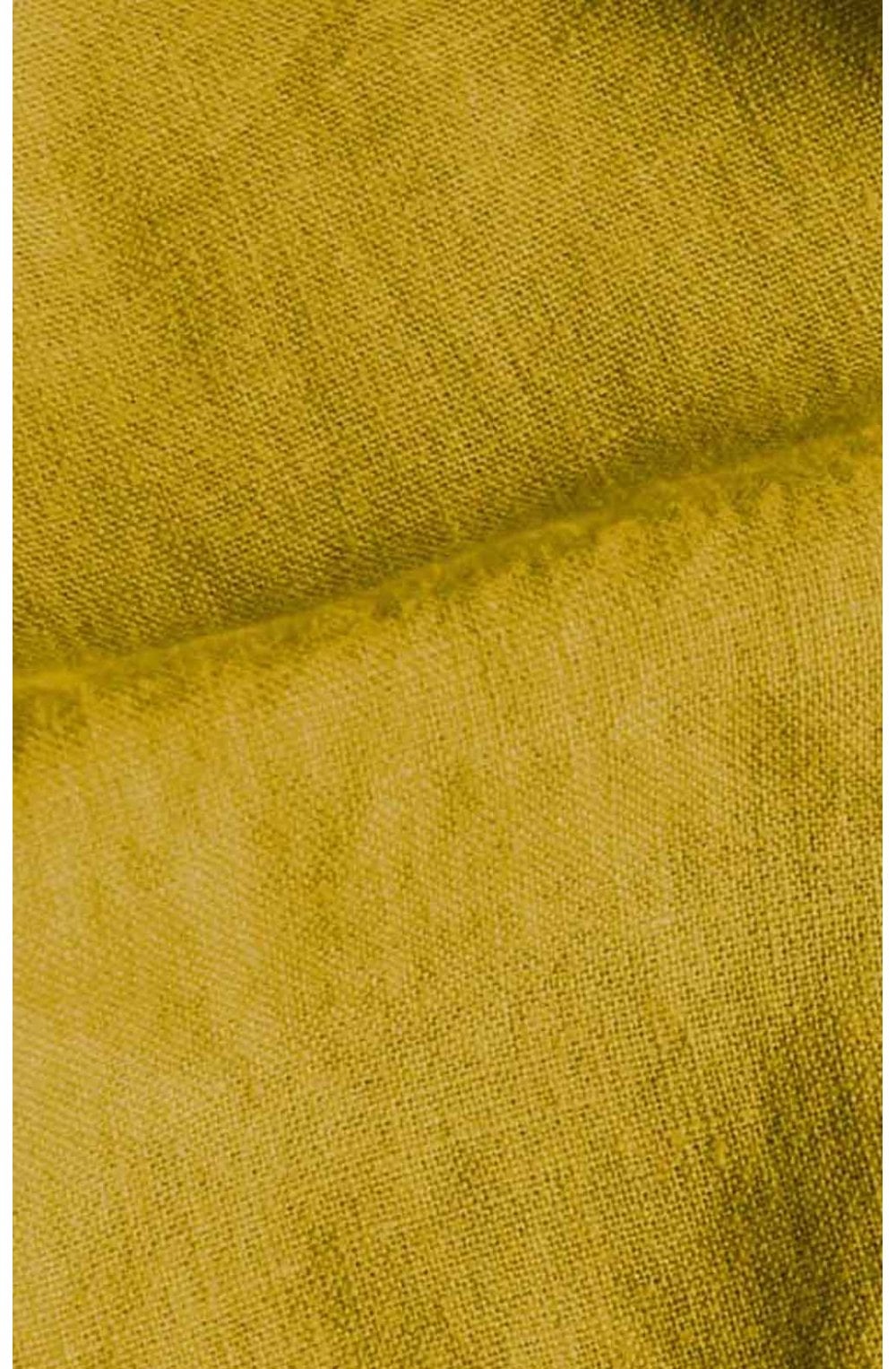 Saffron Linen Top