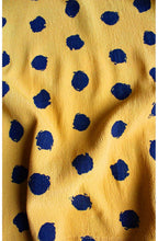 Saffron Spot Print Top