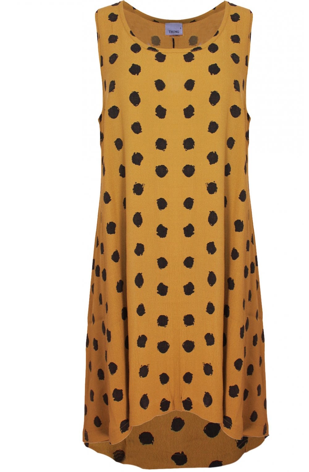 Saffron Spot Print Tunic