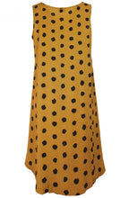 Saffron Spot Print Tunic