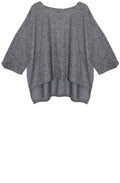 Soft Grey Knit Jumper