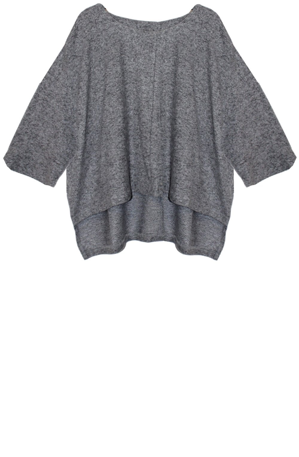 Soft Grey Knit Jumper