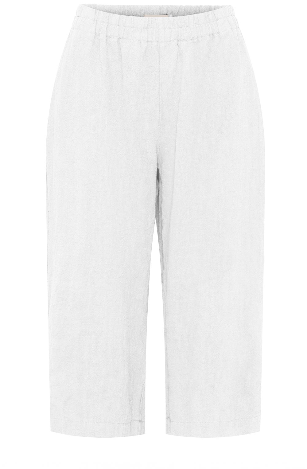 White Linen Culottes