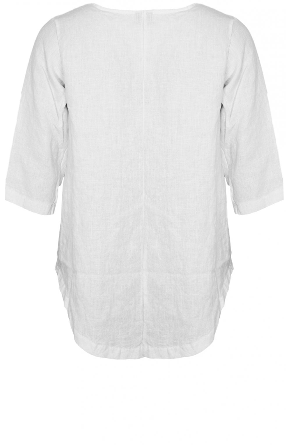 White Linen Top