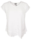 White Linen Top