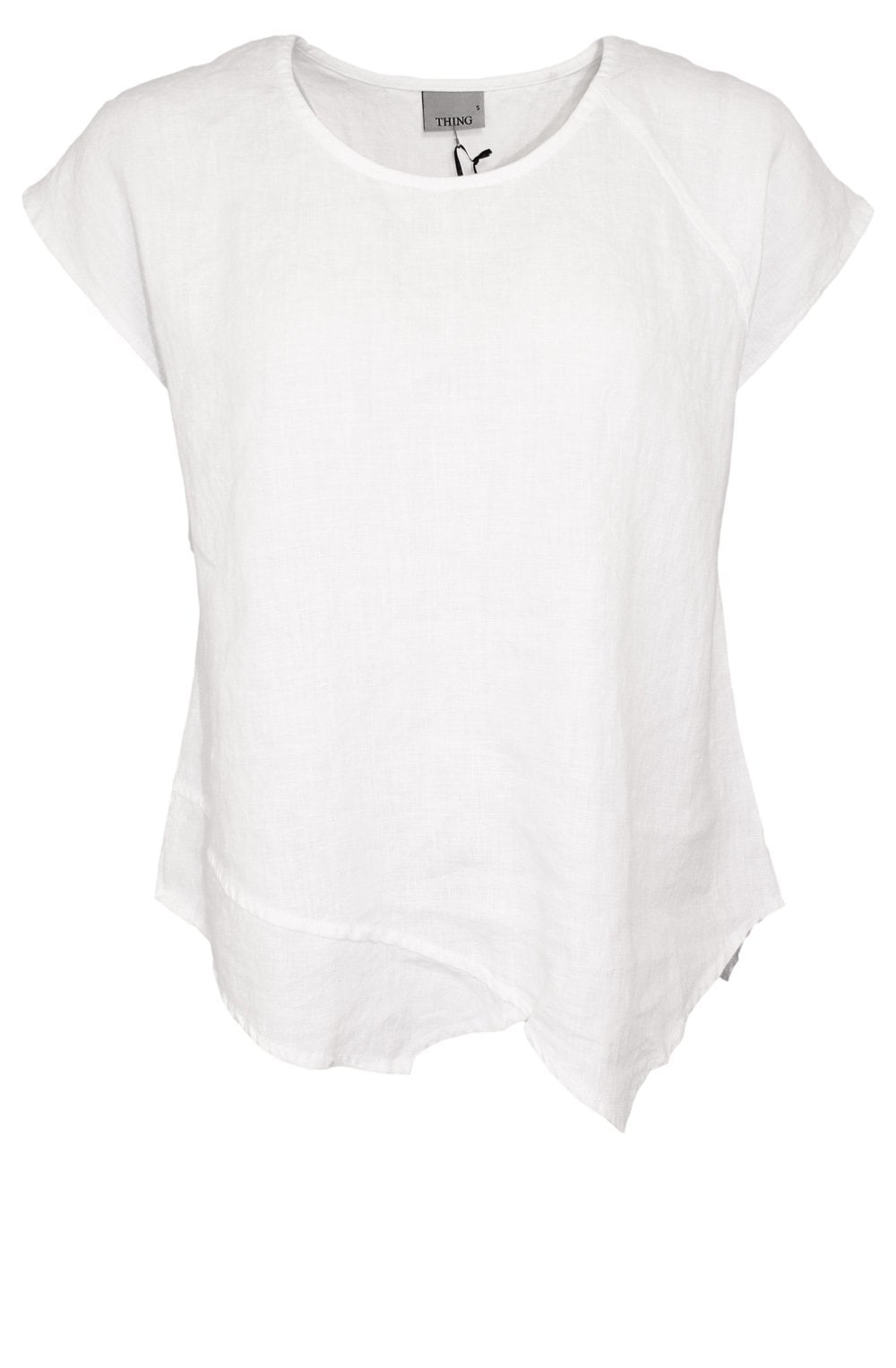 White Linen Top
