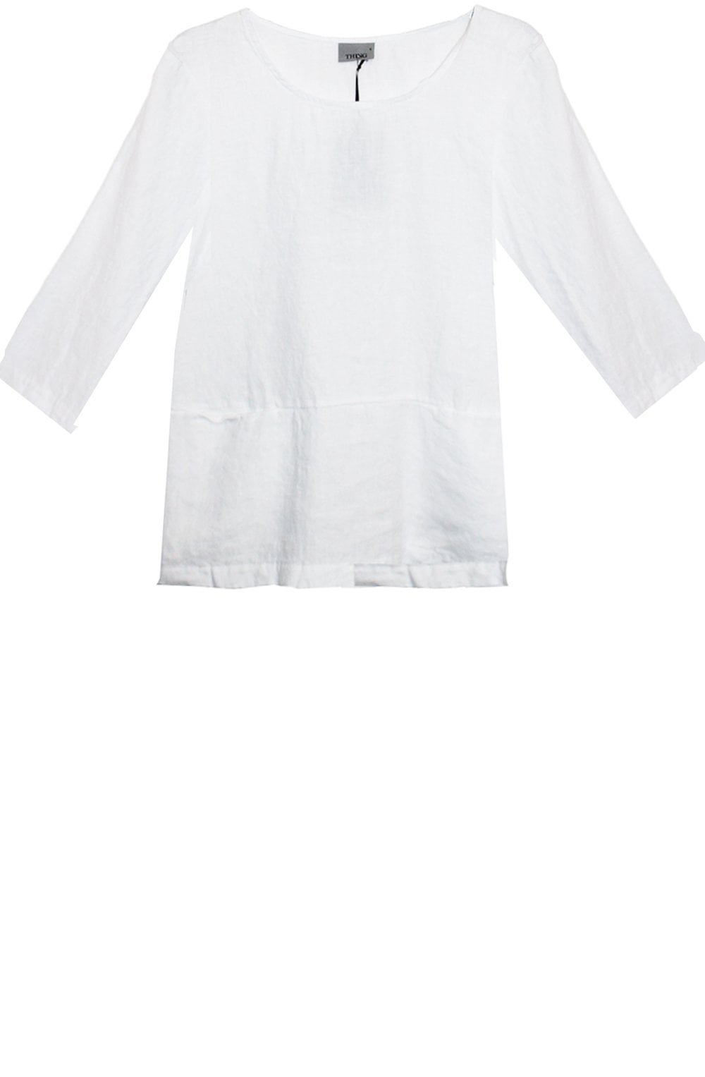 White Linen Top