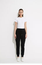 Black Jogger Style Trouser