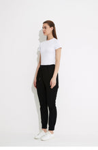Black Jogger Style Trouser