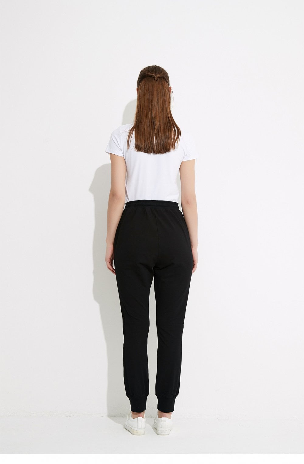 Black Jogger Style Trouser