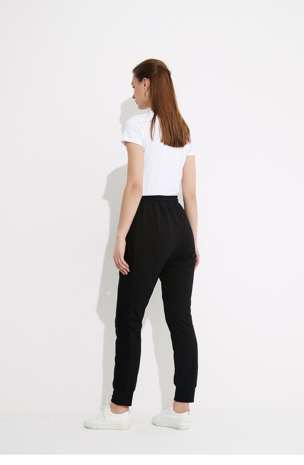 Black Jogger Style Trouser