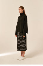 Black Turtleneck Jumper