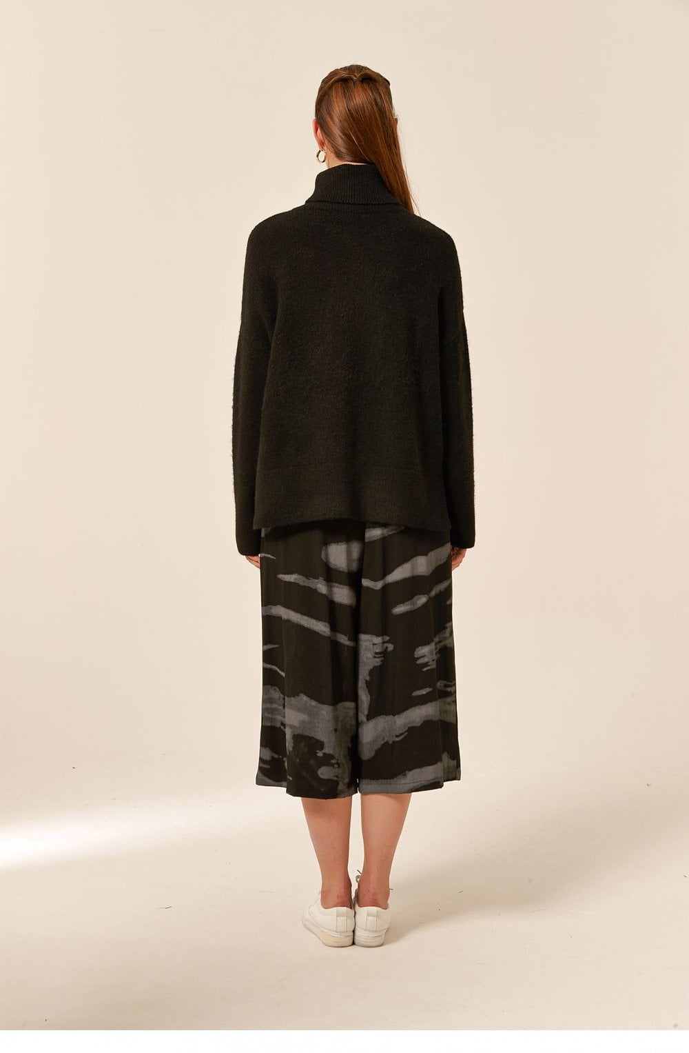 Black Turtleneck Jumper
