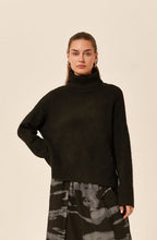 Black Turtleneck Jumper