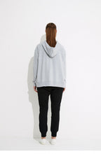 Grey Marle WKND Hooded Sweatshirt