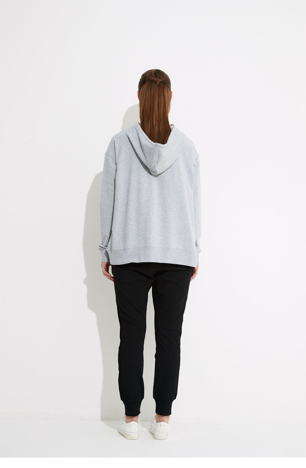 Grey Marle WKND Hooded Sweatshirt