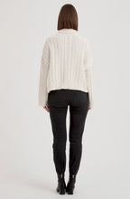 Ivory Chunky Cable Knit Oversized Jumper