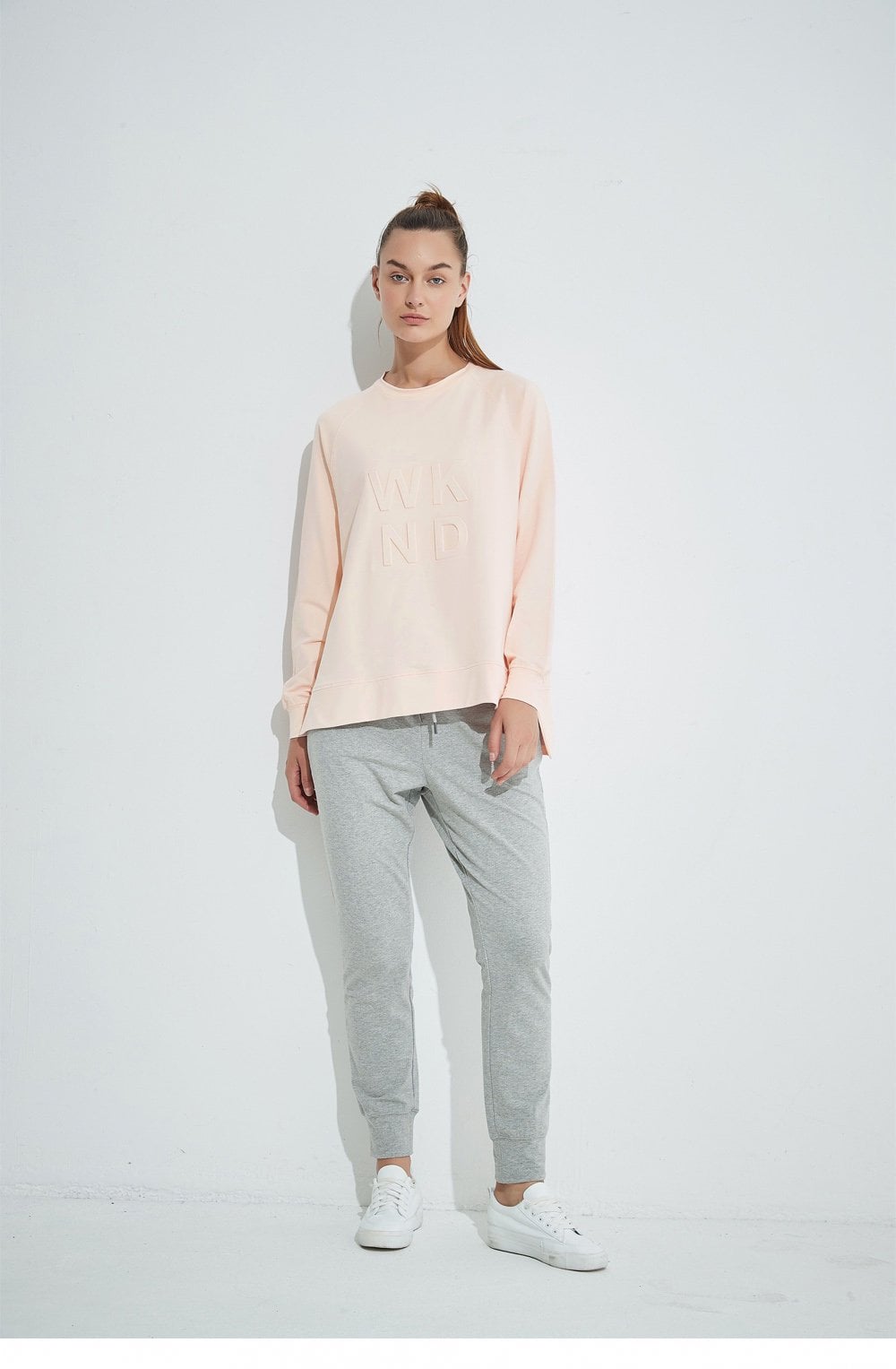 Pale Blush WKND Sweatshirt
