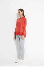 Red WKND Sweatshirt