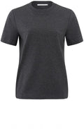 Anthracite Crew Neck Jersey T Shirt