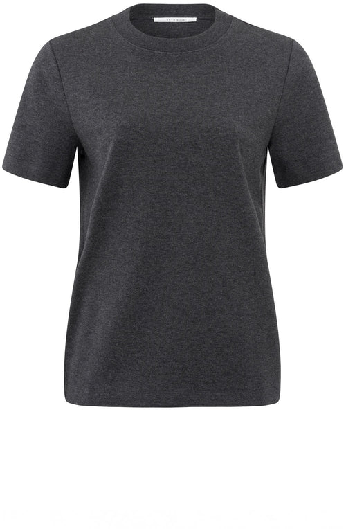 Anthracite Crew Neck Jersey T Shirt